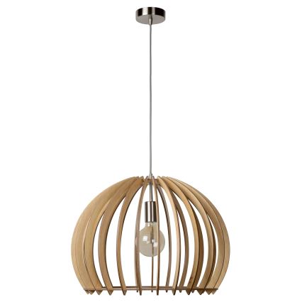 Lucide 34424/50/76 - Lampada a sospensione BOUNDE 1xE27/60W/230V beige 50 cm