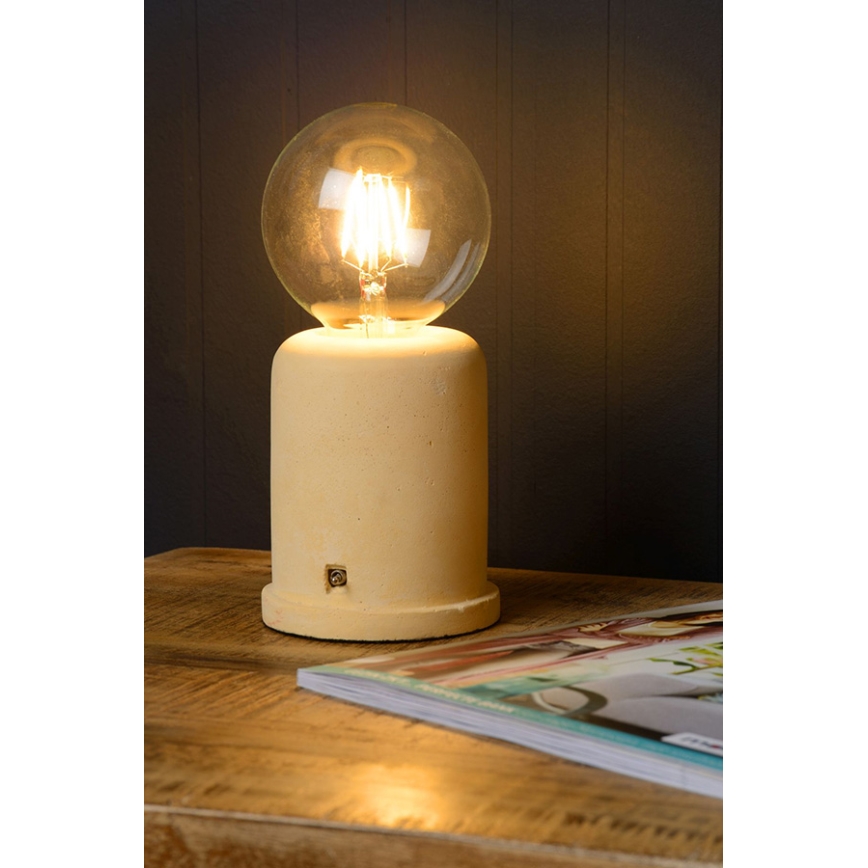 Lucide 34529/01/34 - lampe de table MABLE 1xE27/60W/230V jaune