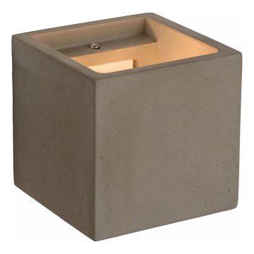 Lucide 35208/01/41 - Wandleuchte GIPSY 1xG9/25W/230V grau