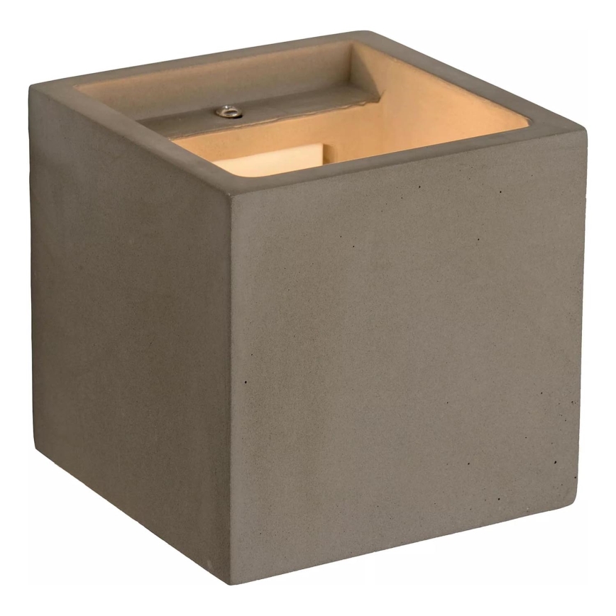 Lucide 35208/01/41 - Wandleuchte GIPSY 1xG9/25W/230V grau