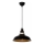 Lucide 43401/31/30 - Lampada a sospensione BRASSY-BIS 1xE27/60W/230V nero