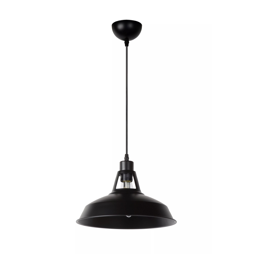 Lucide 43401/31/30 - Lampada a sospensione BRASSY-BIS 1xE27/60W/230V nero