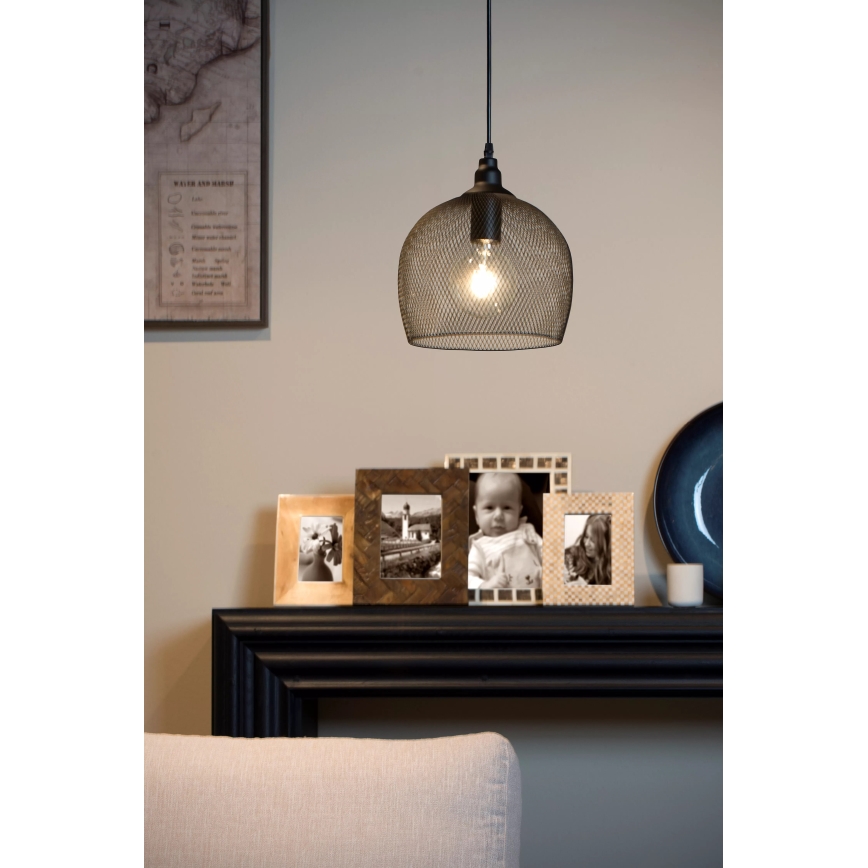 Lucide 43404/22/30 - Hängeleuchte MESH 1xE27/60W/230V 22 cm