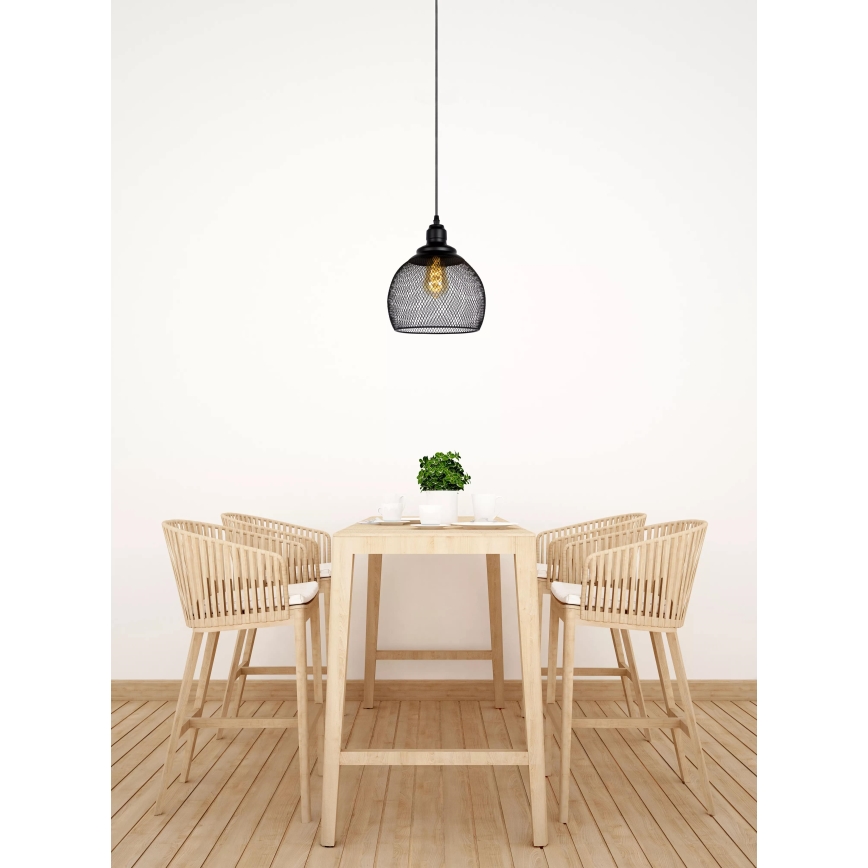 Lucide 43404/22/30 - Hängeleuchte MESH 1xE27/60W/230V 22 cm