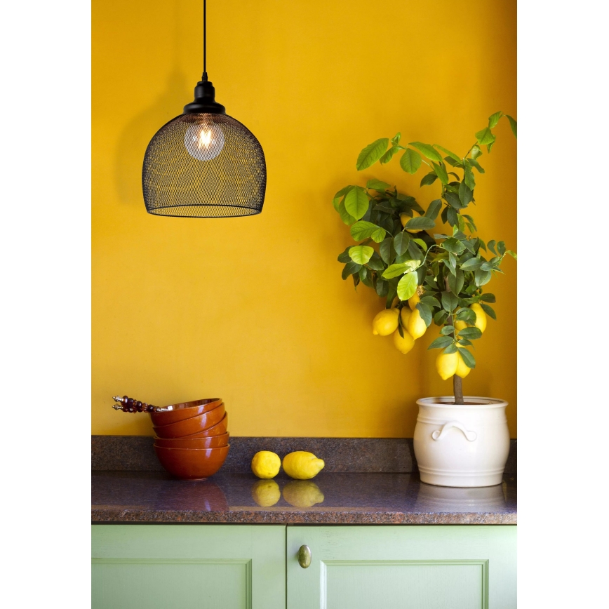 Lucide 43404/28/30 - Hängeleuchte MESH 1xE27/60W/230V 28 cm
