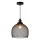 Lucide 43404/28/30 - Lampada a sospensione MESH 1xE27/60W/230V 28 cm