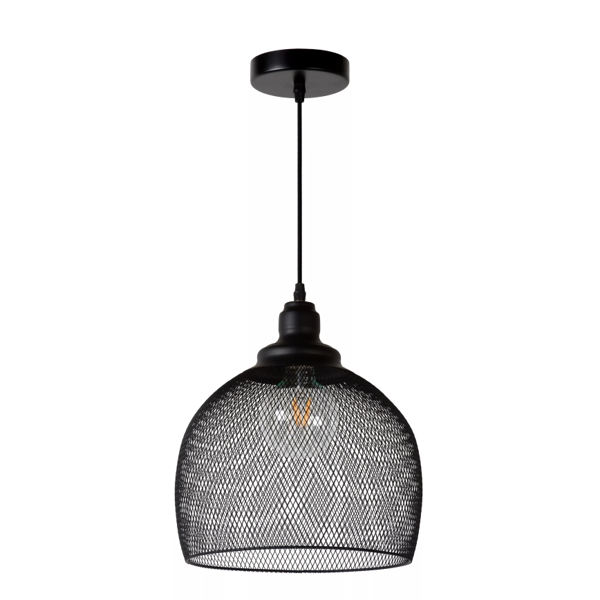 Lucide 43404/28/30 - Lampada a sospensione MESH 1xE27/60W/230V 28 cm