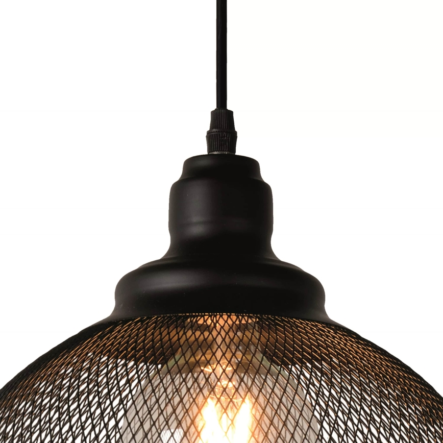 Lucide 43404/28/30 - Lampada a sospensione MESH 1xE27/60W/230V 28 cm