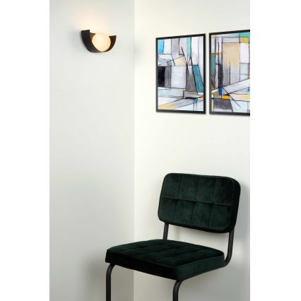 Lucide 45201/01/30 - Applique murale BENNI 1xG9/28W/230V noir