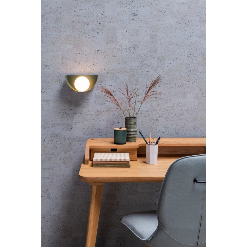 Lucide 45201/01/33 - Applique murale BENNI 1xG9/28W/230V vert