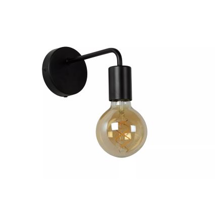 Lucide 45265/01/30 - Wandleuchte SCOTT 1xE27/40W/230V schwarz