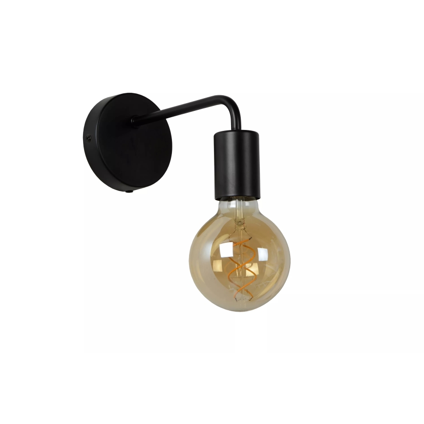 Lucide 45265/01/30 - Wandleuchte SCOTT 1xE27/40W/230V schwarz