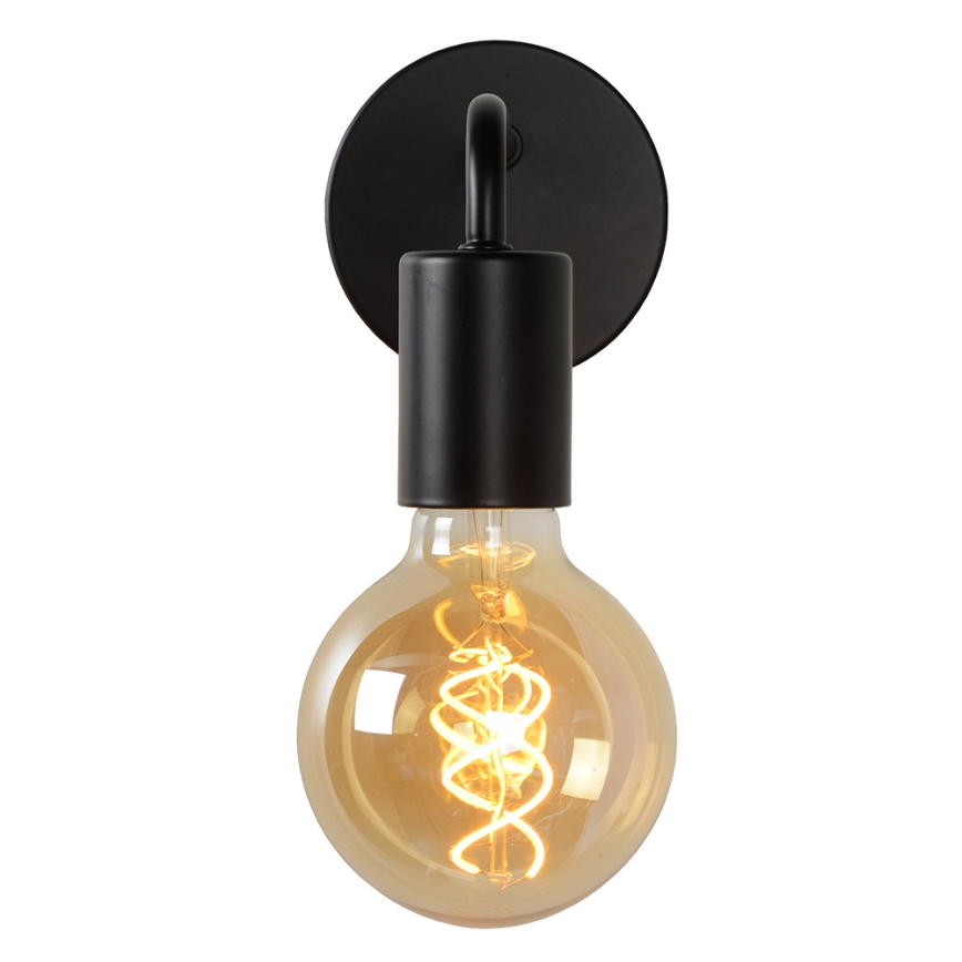 Lucide 45265/01/30 - Wandleuchte SCOTT 1xE27/40W/230V schwarz