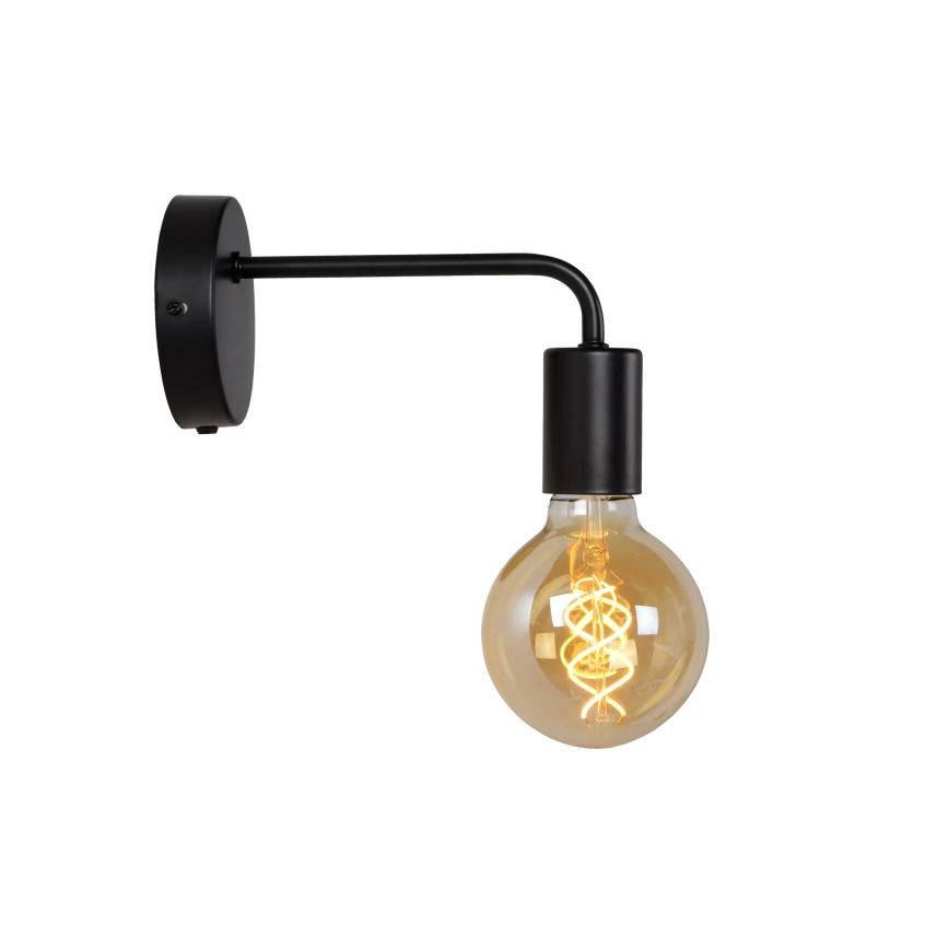 Lucide 45265/01/30 - Wandleuchte SCOTT 1xE27/40W/230V schwarz