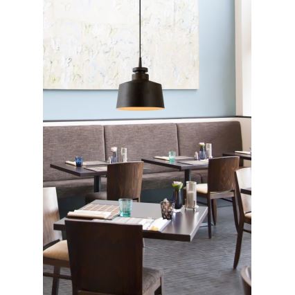Lucide 45451/30/97 - Lampada a sospensione CAMUS 1xE27/60W/230V 30 cm