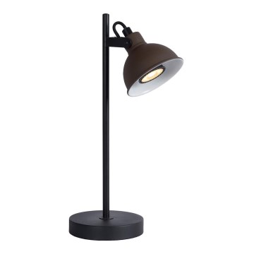 Lucide 45573/01/97 - Lampada da tavolo DAMIAN 1xGU10/35W/230V marrone