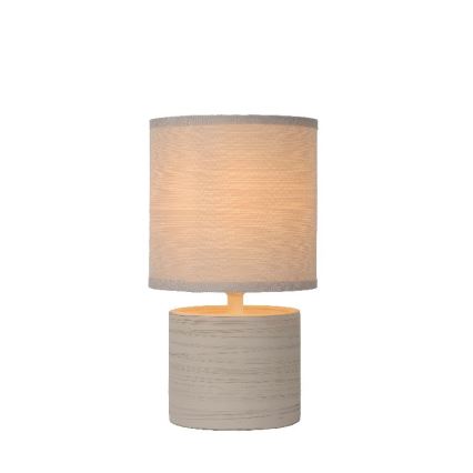 Lucide 47502/81/38 - Lampe de table GREASBY 1xE14/40W/230V crème
