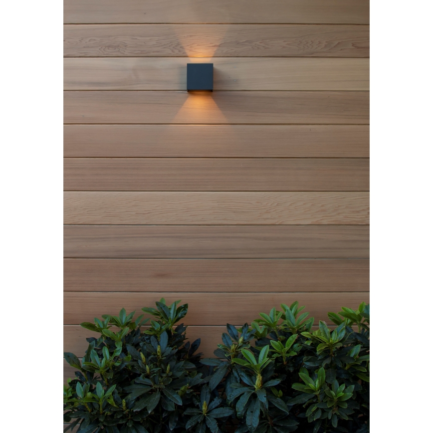 Lucide 69200/06/30 - Applique murale extérieure AXI 2xLED/7W/230V IP54 noir