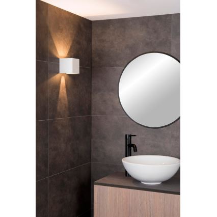 Lucide 69200/06/31 - Applique murale extérieure AXI 2xLED/7W/230V IP54 blanc