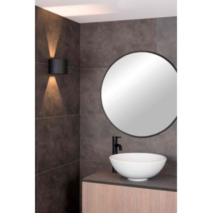 Lucide 69201/06/30 - Applique murale extérieure AXI 2xLED/7W/230V IP54 noir