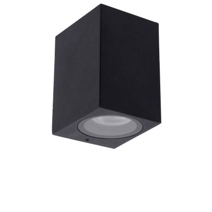 Lucide 69800/01/30 - Outdoor-Wandleuchte ZARO 1xGU10/35W/230V IP44 schwarz
