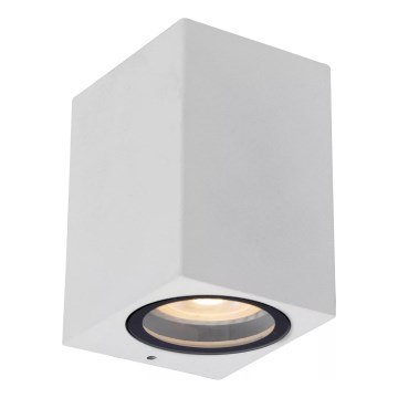 Lucide 69800/01/31 - Außenwandleuchte ZARO 1xGU10/35W/230V IP44 weiß