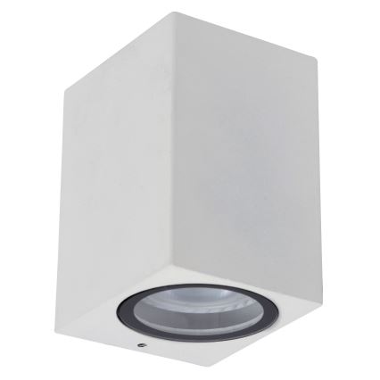 Lucide 69800/01/31 - Außenwandleuchte ZARO 1xGU10/35W/230V IP44 weiß