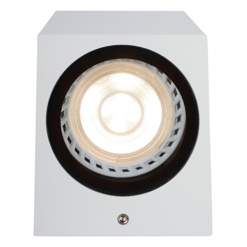 Lucide 69800/01/31 - Außenwandleuchte ZARO 1xGU10/35W/230V IP44 weiß
