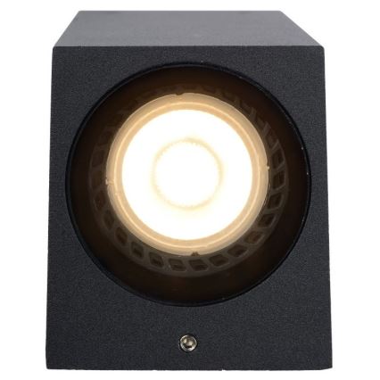 Lucide 69800/02/30 - Applique da esterno ZARO 2xGU10/35W/230V IP44 nera