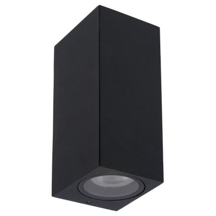 Lucide 69800/02/30 - Applique da esterno ZARO 2xGU10/35W/230V IP44 nera