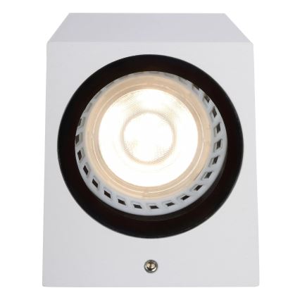 Lucide 69800/02/31 - Außenwandbeleuchtung ZARO 2xGU10/35W/230V IP44 weiß