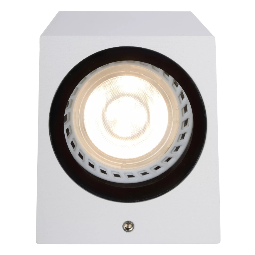 Lucide 69800/02/31 - Außenwandbeleuchtung ZARO 2xGU10/35W/230V IP44 weiß