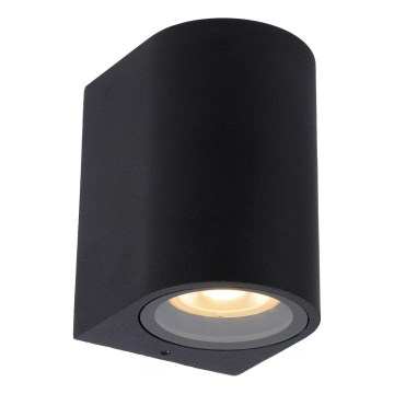 Lucide 69801/01/30 - Applique murale d'extérieur ZARO 1xGU10/35W/230V IP44 noire
