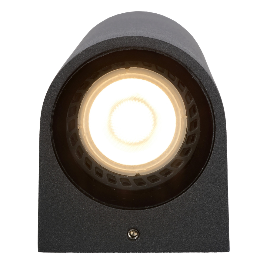 Lucide 69801/01/30 - Applique murale d'extérieur ZARO 1xGU10/35W/230V IP44 noire