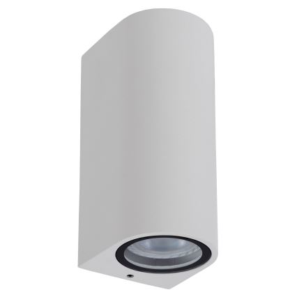 Lucide 69801/02/31 - Applique murale extérieure ZARO 2xGU10/35W/230V IP44 blanche