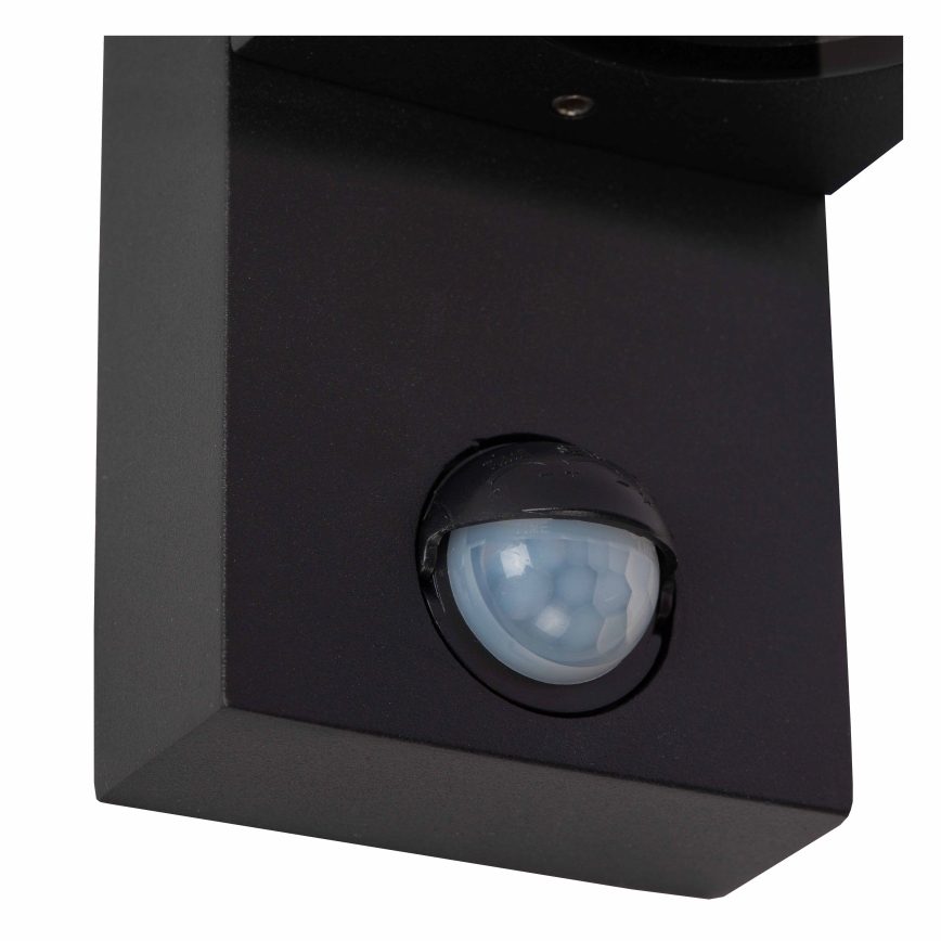 Lucide 69802/01/30 - Lampada da esterno con sensore ZARO 1xGU10/7W/230V IP65 nero
