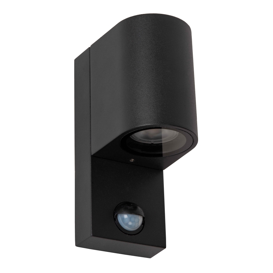 Lucide 69803/01/30 - Outdoor-Leuchte mit Sensor ZARO 1xGU10/7W/230V IP65 schwarz