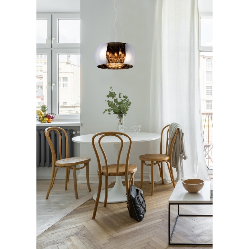 Lucide 70463/05/11 - Lampada a sospensione PEARL 5xG9/28W/230V