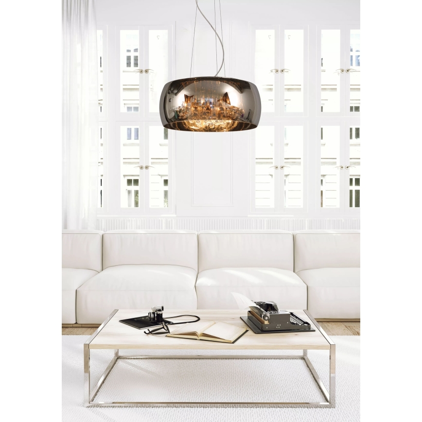 Lucide 70463/06/11 - Lampada a sospensione PEARL 6xG9/28W/230V