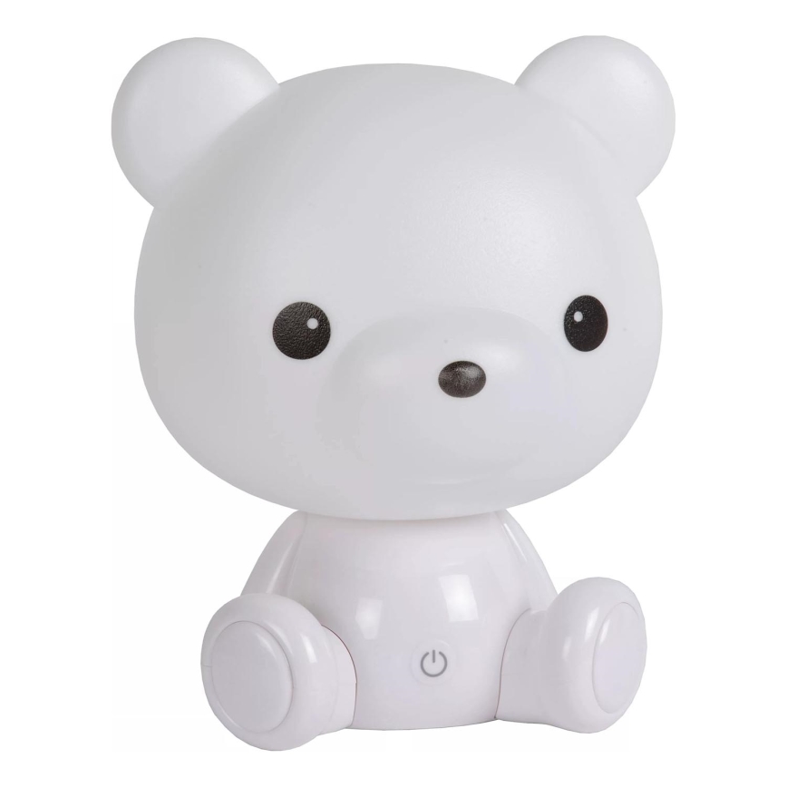 Lucide 71590/03/31 - LED Kinder Nachtlämpchen DODO LED/3W/230V Teddybär weiß