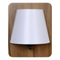 Lucide 77281/01/70 - Applique murale IDAHO 1xE14/15W/230V marron