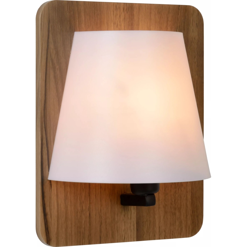 Lucide 77281/01/70 - Wandleuchte IDAHO 1xE14/15W/230V braun