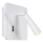 Lucide 77282/03/31 - Luce Spot da parete a LED OREGON LED/4W/230V USB bianco