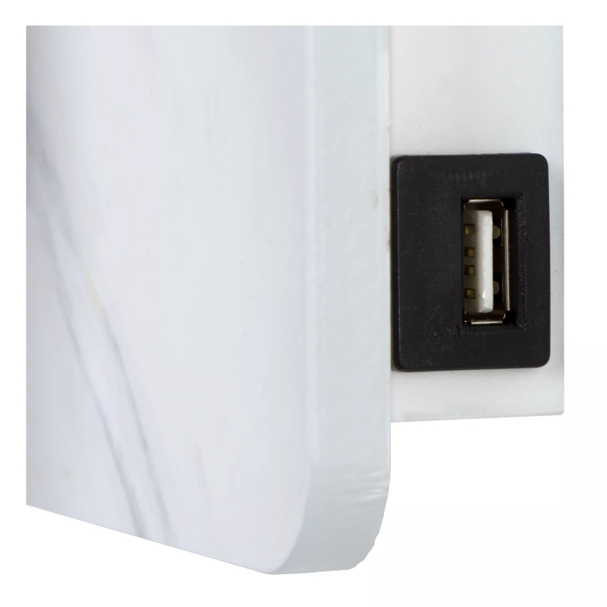 Lucide 77282/03/31 - Luce Spot da parete a LED OREGON LED/4W/230V USB bianco