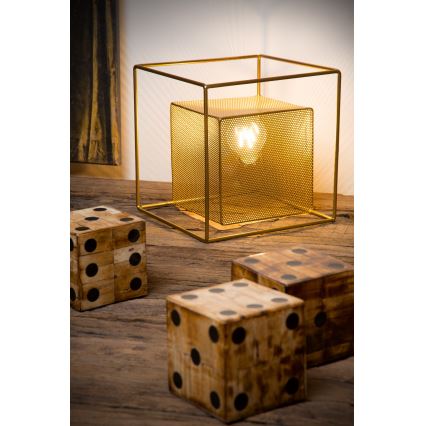 Lucide 78591/01/02 - Lampe de table EXTRAVAGANZA MORRIS 1xE27/40W/230V laiton