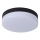 Lucide 79111/24/30 - Plafoniera LED da bagno con sensore BISKIT LED/12W/230V diametro 23 cm IP44 nero