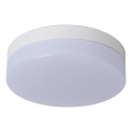 Lucide 79111/24/31 - LED-Deckenleuchte für Badezimmer mit Sensor BISKIT LED/12W/230V d 23 cm IP44 weiß
