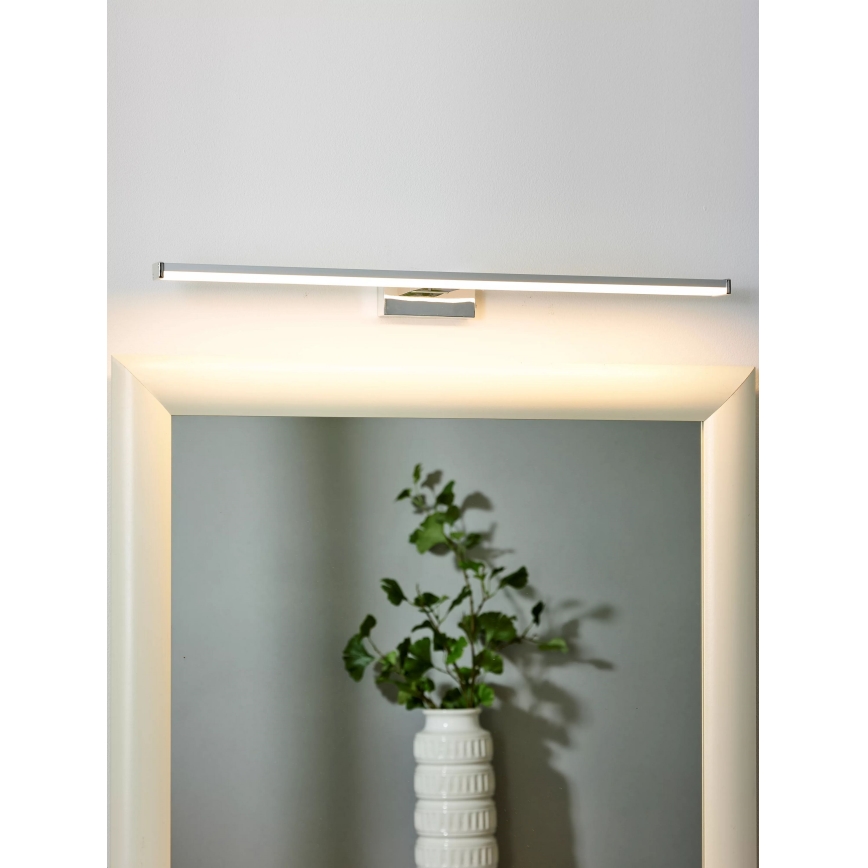 Lucide 79297/12/12 - Éclairage de miroir salle de bain ONNO LED/11W/230V 60 cm IP44 chrome brillant