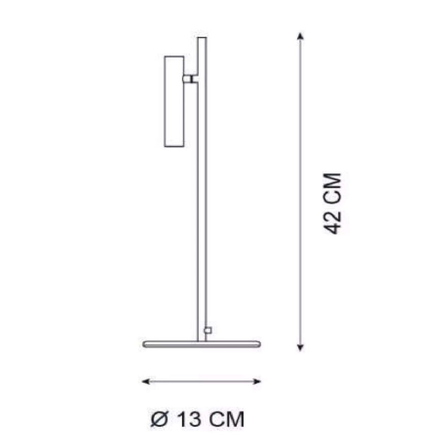 Lucide 79581/05/30 - Lampada da tavolo a LED dimmerabile PHILON LED/4,5W/230V