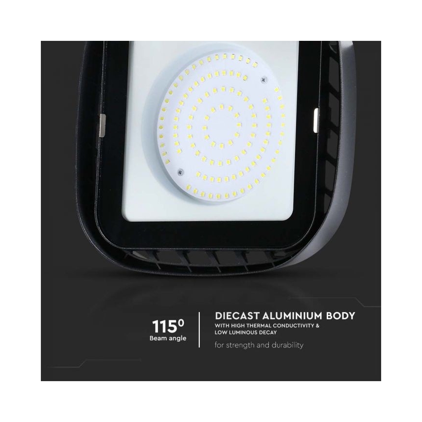 Lumière LED industrielle High Bay LED/200W/230V 4000K IP65